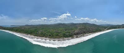 Puerto Carrillo Beach: Pacific Coast paradise panorama