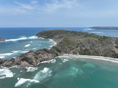 Samara beach, turquoise waters, Costa Rica