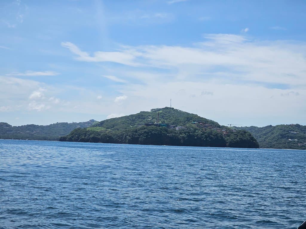 Tropical Island Getaway: Ocean View and Lush Hills